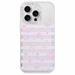 Custodia per telefono in acrilico con adesivo effetto cartone animato satinato "Skin Feel", For iPhone 16 Pro Max, For iPhone 16 Pro, For iPhone 16