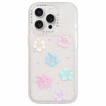 Custodia per telefono in acrilico con adesivo effetto cartone animato satinato "Skin Feel", For iPhone 16 Pro Max, For iPhone 16 Pro, For iPhone 16