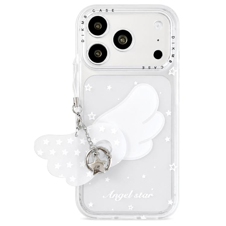Custodia per telefono in acrilico con ciondolo e adesivo effetto cartone animato satinato Skin Feel., For iPhone 17 Pro Max, For iPhone 17 Pro, For iPhone 17, For iPhone 16 Pro Max, For iPhone 16 Pro, For iPhone 16