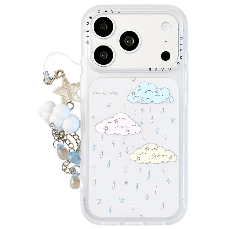 Custodia per telefono in acrilico con ciondolo e adesivo effetto cartone animato satinato Skin Feel., For iPhone 17 Pro Max, For iPhone 17 Pro, For iPhone 17, For iPhone 16 Pro Max, For iPhone 16 Pro, For iPhone 16