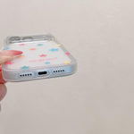 Custodia per telefono in acrilico con ciondolo e adesivo effetto cartone animato satinato Skin Feel., For iPhone 17 Pro Max, For iPhone 17 Pro, For iPhone 17, For iPhone 16 Pro Max, For iPhone 16 Pro, For iPhone 16