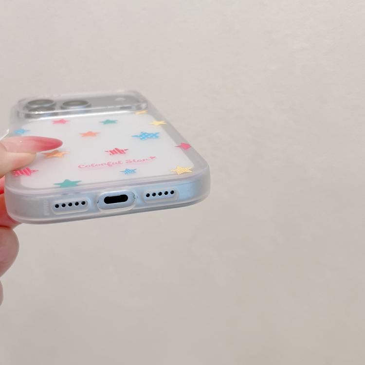 Custodia per telefono in acrilico con ciondolo e adesivo effetto cartone animato satinato Skin Feel., For iPhone 17 Pro Max, For iPhone 17 Pro, For iPhone 17, For iPhone 16 Pro Max, For iPhone 16 Pro, For iPhone 16