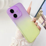 Custodia per telefono in TPU satinato sfumato con copertura completa, For iPhone 17 Pro Max, For iPhone 17 Pro, For iPhone 17, For iPhone Air, For iPhone 16 Pro Max, For iPhone 16 Pro