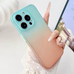Custodia per telefono in TPU satinato sfumato con copertura completa, For iPhone 16 Plus, For iPhone 16, For iPhone 15 Pro Max, For iPhone 15 Pro, For iPhone 15 Plus, For iPhone 15