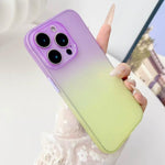 Custodia per telefono in TPU satinato sfumato con copertura completa, For iPhone 14 Plus, For iPhone 14, For iPhone 14 Pro, For iPhone 14 Pro Max, For iPhone 13 Pro Max, For iPhone 13 Pro