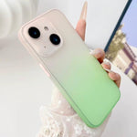 Custodia per telefono in TPU satinato sfumato con copertura completa, For iPhone 13, For iPhone 12, For iPhone 12 Pro Max, For iPhone 12 Pro, For iPhone 11 Pro Max, For iPhone 11