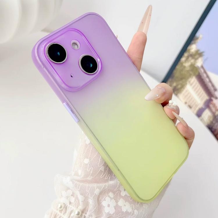 Custodia per telefono in TPU satinato sfumato con copertura completa, For iPhone 13, For iPhone 12, For iPhone 12 Pro Max, For iPhone 12 Pro, For iPhone 11 Pro Max, For iPhone 11