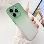 Custodia per telefono in TPU satinato sfumato con copertura completa, For iPhone 13, For iPhone 12, For iPhone 12 Pro Max, For iPhone 12 Pro, For iPhone 11 Pro Max, For iPhone 11