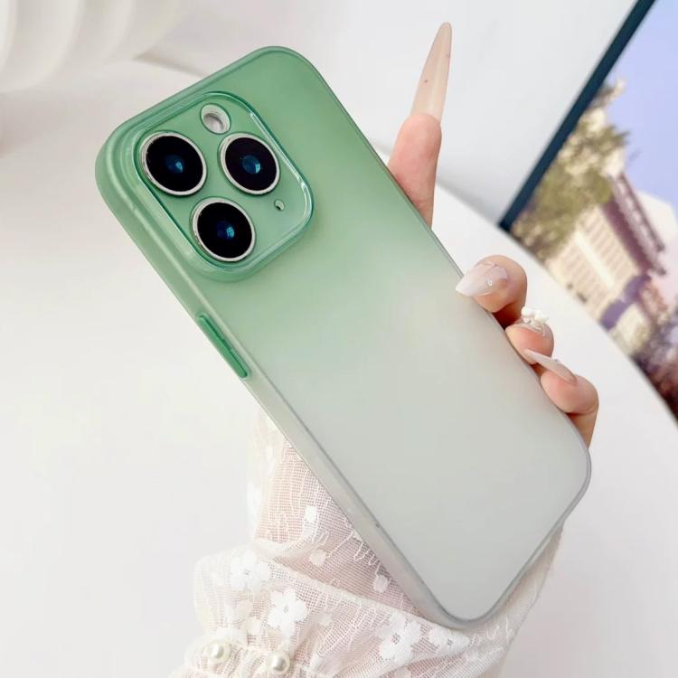 Custodia per telefono in TPU satinato sfumato con copertura completa, For iPhone 13, For iPhone 12, For iPhone 12 Pro Max, For iPhone 12 Pro, For iPhone 11 Pro Max, For iPhone 11