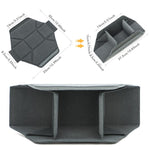 Borsa antiurto per fotocamera DSLR in poliestere con inserto organizer rinforzato.