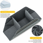 Borsa antiurto per fotocamera DSLR in poliestere con inserto organizer rinforzato.