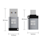 Adattatore serie THERMALIGHT DCA02, USB-A to Type-C Adapter, Type-C to USB-A Adapter