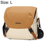 Borsa a tracolla per fotocamera DSLR con colori a contrasto, 20 x 18 x 10cm S, 26 x 24 x 11cm L
