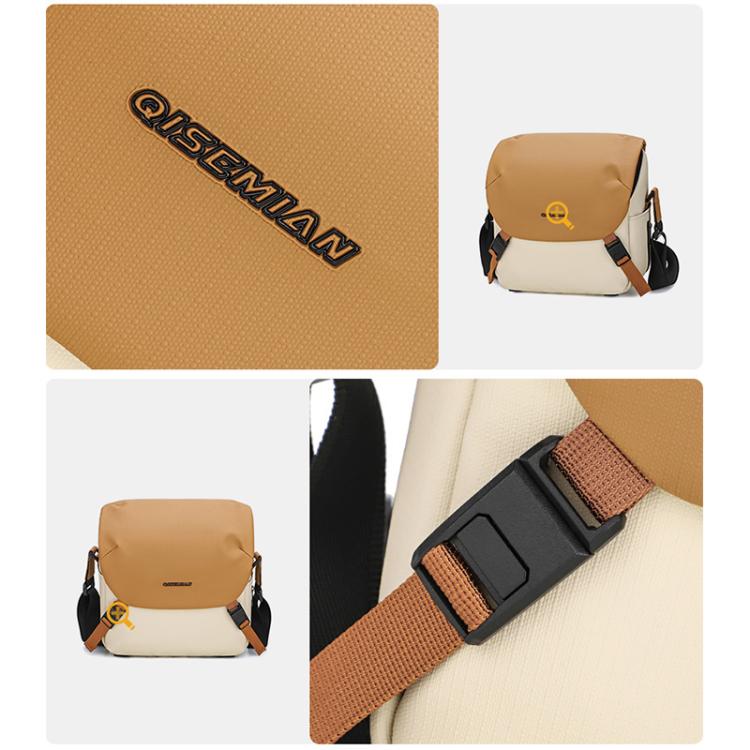 Borsa a tracolla per fotocamera DSLR con colori a contrasto, 20 x 18 x 10cm S, 26 x 24 x 11cm L