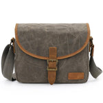 Borsa a tracolla in tela antiurto di grande capacità per fotocamera DSLR., 27 x 20 x 13cm