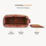 Borsa a tracolla in tela antiurto di grande capacità per fotocamera DSLR., 27 x 20 x 13cm