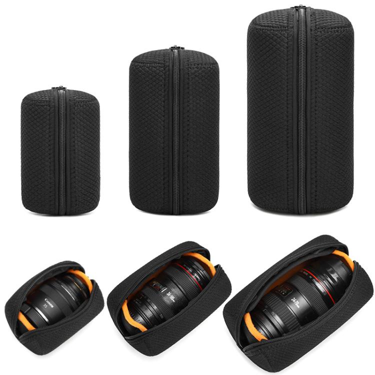 Custodia con cerniera per obiettivo fotografico, borsa protettiva impermeabile per obiettivo., Small Lens Pouch, Medium Lens Pouch, Large Lens Pouch