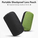 Custodia con cerniera per obiettivo fotografico, borsa protettiva impermeabile per obiettivo., Small Lens Pouch, Medium Lens Pouch, Large Lens Pouch