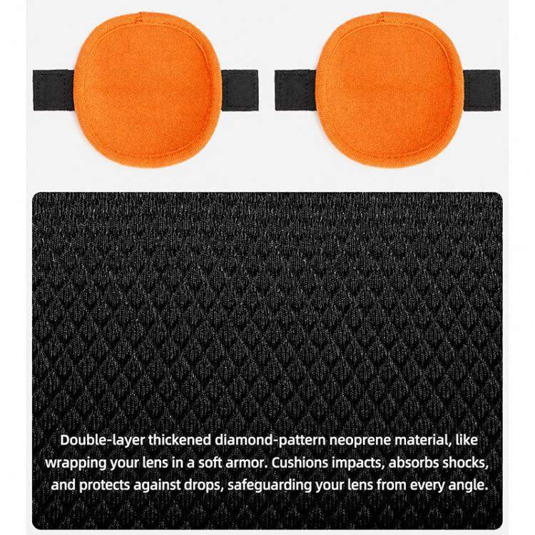 Custodia con cerniera per obiettivo fotografico, borsa protettiva impermeabile per obiettivo., Small Lens Pouch, Medium Lens Pouch, Large Lens Pouch