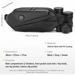 Borsa a tracolla multifunzione per fotocamera, borsa a spalla per fotografia., 30 x 9.5 x 17cm