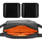 Borsa a tracolla multifunzione per fotocamera, borsa a spalla per fotografia., 30 x 9.5 x 17cm