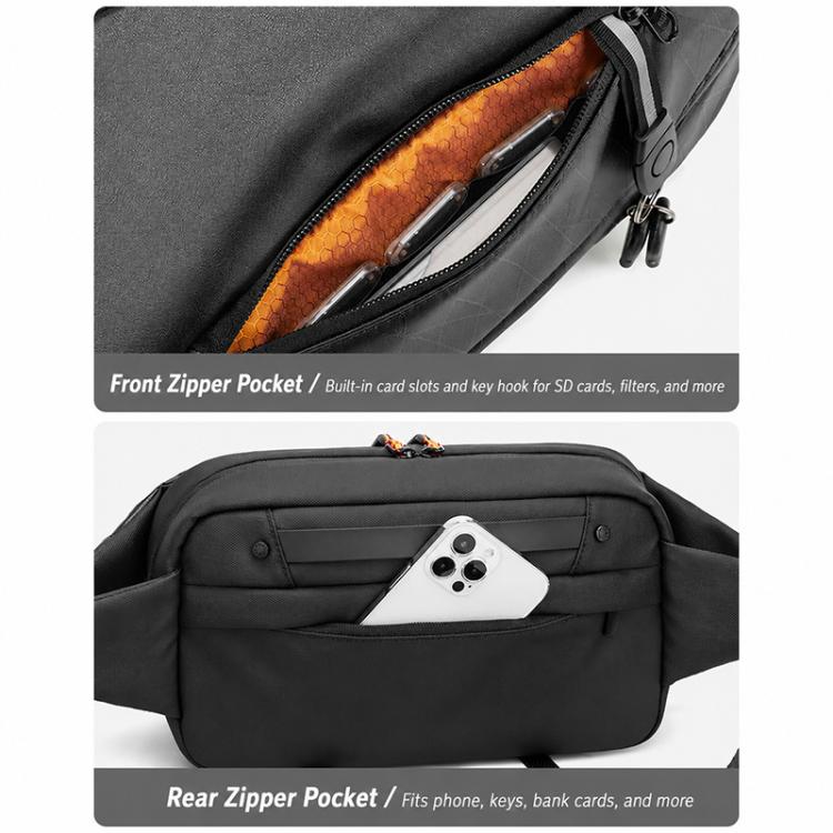 Borsa a tracolla multifunzione per fotocamera, borsa a spalla per fotografia., 30 x 9.5 x 17cm