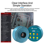Telecamera per microscopio SUNSHINE M-19 con controllo touch e risoluzione Ultra HD 4K, SUNSHINE M-19