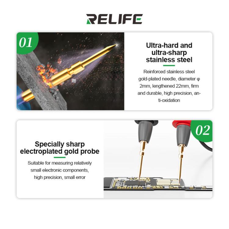 RELIFE MC2 Multimetro multifunzione 4K con display sincrono a doppio schermo e fotocamera., RELIFE MC2