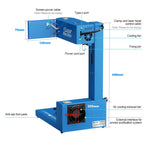 Laser intelligente pieghevole ultra professionale SUNSHINE SS-890B, EU Plug, US Plug