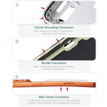 TBK TBK-215B Raddrizzatore per cellulari 3 in 1: angoli arrotondati, cornice centrale e cornice laterale, TBK-215B