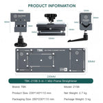 TBK TBK-215B Raddrizzatore per cellulari 3 in 1: angoli arrotondati, cornice centrale e cornice laterale, TBK-215B