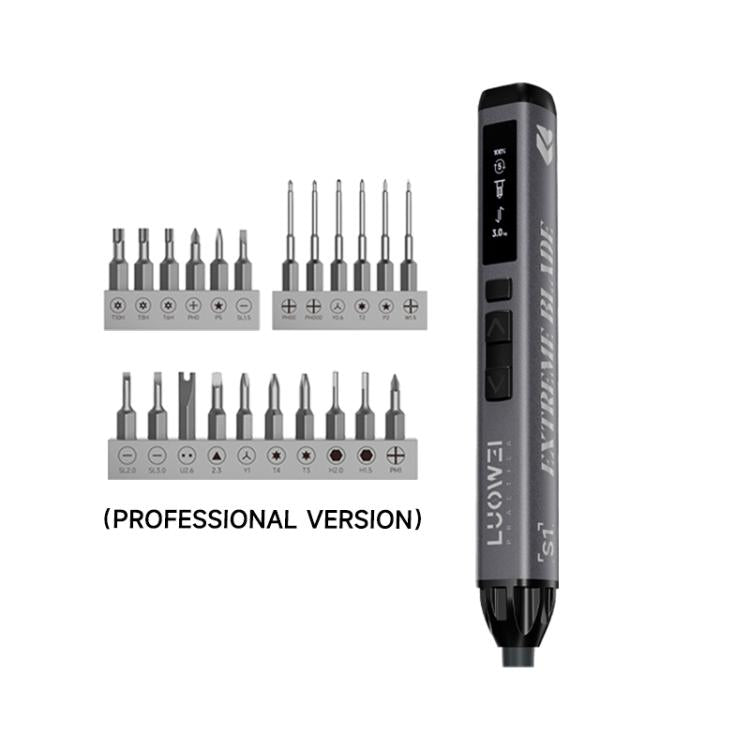 Set di cacciaviti elettrici a coppia regolabile LUOWEI, S1, S1 Pro