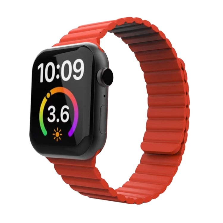 Cinturino con anello magnetico per Apple Watch Series 6 e SE e 5 e 4 40 mm / 3 e 2 e 1 38 mm, For Apple Watch Series 7 41mm / 6 & SE & 5 & 4 40mm / 3 & 2 & 1 38mm, For Apple Watch Series 8&7 41mm / SE 2&6&SE&5&4 40mm / 3&2&1 38mm