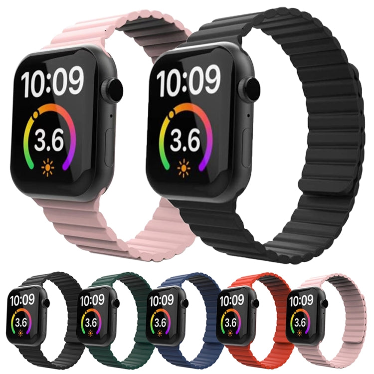 Cinturino con anello magnetico per Apple Watch Series 6 e SE e 5 e 4 40 mm / 3 e 2 e 1 38 mm, For Apple Watch Series 7 41mm / 6 & SE & 5 & 4 40mm / 3 & 2 & 1 38mm, For Apple Watch Series 8&7 41mm / SE 2&6&SE&5&4 40mm / 3&2&1 38mm