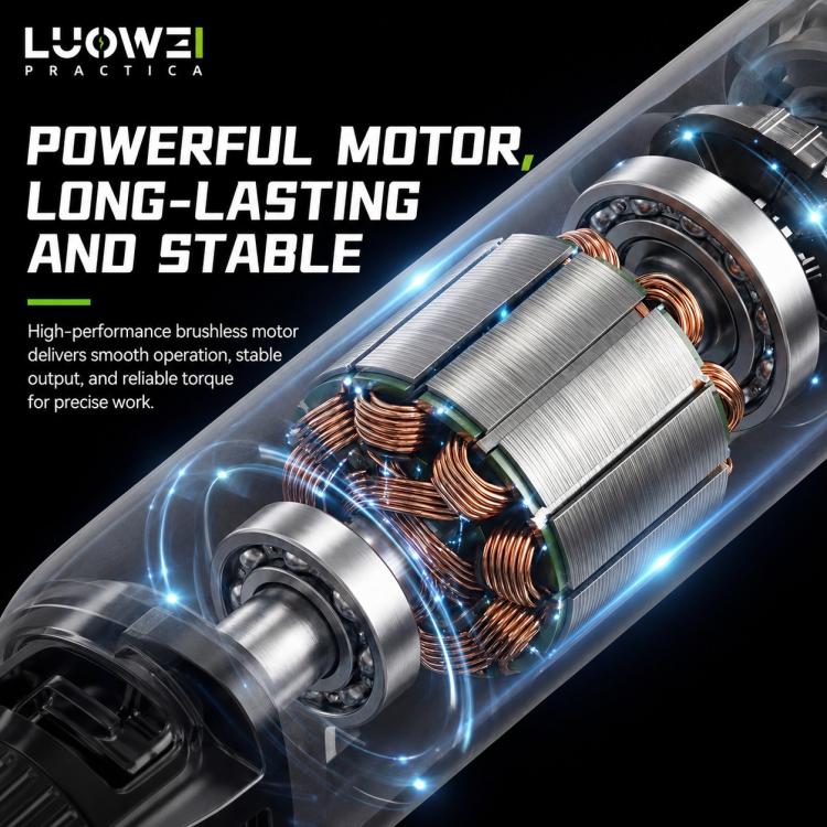 Set di cacciaviti elettrici a coppia regolabile LUOWEI, S1, S1 Pro