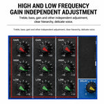 F-4A Mixer professionale multifunzione a 4 vie per registrazione e streaming live con Bluetooth e scheda audio, EU Plug, UK Plug, US Plug, without Plug