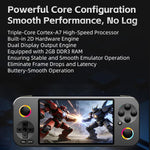 Console portatile da gioco G36 con schermo IPS OLED da 4,5 pollici e supporto per oltre 23 emulatori., 16G