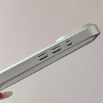 Custodia per telefono con cornice in argento galvanizzato e glitter in rilievo., For iPhone 15 Pro