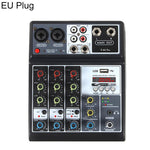 F-4A Pro Mixer professionale multifunzione per registrazione e streaming live con Bluetooth e scheda audio, EU Plug, UK Plug, US Plug