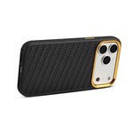 Custodia per telefono Denion A26+1 in similpelle con trama twill intrecciata., For iPhone 17 Pro Max, For iPhone 17 Pro, For iPhone 16 Pro Max, For iPhone 16 Pro, For iPhone 15 Pro Max, For iPhone 15 Pro