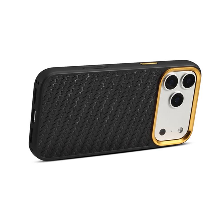 Custodia per telefono Denion A26+1 in similpelle con trama twill intrecciata., For iPhone 17 Pro Max, For iPhone 17 Pro, For iPhone 16 Pro Max, For iPhone 16 Pro, For iPhone 15 Pro Max, For iPhone 15 Pro