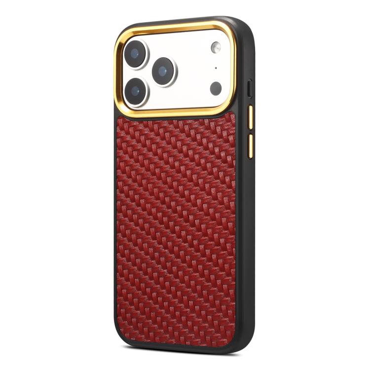 Custodia per telefono Denion A26+1 in similpelle con trama twill intrecciata., For iPhone 17 Pro Max, For iPhone 17 Pro, For iPhone 16 Pro Max, For iPhone 16 Pro, For iPhone 15 Pro Max, For iPhone 15 Pro