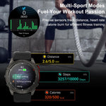Smartwatch F8 Pro con schermo AMOLED da 1,43 pollici, supporto per il monitoraggio della salute e modalità multi-sport.