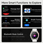 Smartwatch F8 Pro con schermo AMOLED da 1,43 pollici, supporto per il monitoraggio della salute e modalità multi-sport.