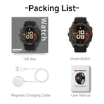 Smartwatch F8 Pro con schermo AMOLED da 1,43 pollici, supporto per il monitoraggio della salute e modalità multi-sport.