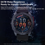Smartwatch F8 Pro con schermo AMOLED da 1,43 pollici, supporto per il monitoraggio della salute e modalità multi-sport.