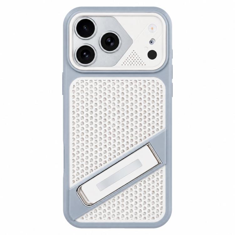 Custodia per telefono in silicone con liquido refrigerante Ice Peak e supporto invisibile., For iPhone 17 Pro Max, For iPhone 17 Pro, For iPhone 17, For iPhone Air