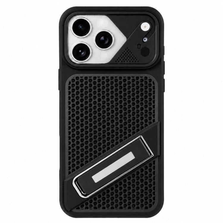 Custodia per telefono in silicone con liquido refrigerante Ice Peak e supporto invisibile., For iPhone 17 Pro Max, For iPhone 17 Pro, For iPhone 17, For iPhone Air