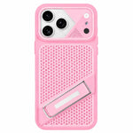 Custodia per telefono in silicone con liquido refrigerante Ice Peak e supporto invisibile., For iPhone 17 Pro Max, For iPhone 17 Pro, For iPhone 17, For iPhone Air