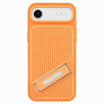 Custodia per telefono in silicone con liquido refrigerante Ice Peak e supporto invisibile., For iPhone 17 Pro Max, For iPhone 17 Pro, For iPhone 17, For iPhone Air